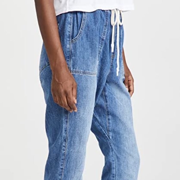 One Teaspoon Women's Resort Blue High Waist Jeans - Picture 4 of 4